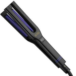 lot 4269 image: Hot Tools Pro Signature 12  Charcoal Dual Plate Flat Iron Hair Straightener  Black