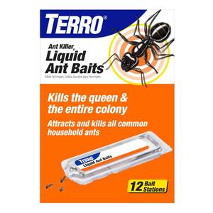 lot 6282 image: Terro, Ant Killer Bait Stations T300B - Liquid Bait to Eliminate Ants - Bait System - Stations for Effective Indoor Ant Control, 12 Count