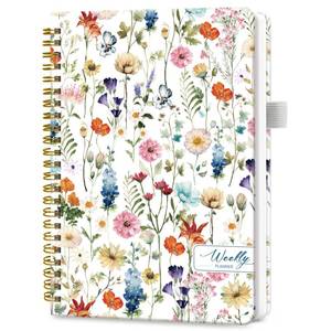 lot 6328 image: Taja Undated Weekly Planner, To Do List Notebook with Habit Tracker, A5