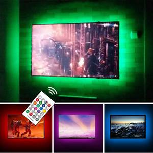 lot 6350 image: CPLID TV LED Backlights USB LED Strip Lighting for 60 65 inches Behind TV