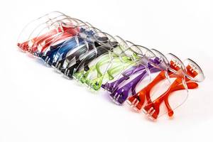 lot 6365 image: G & F Products EyePRO Safety Glasses, Impact Resistant, UV400 Protection, Clear Polycarbonate Lenses, Scratch & Anti-Fog, ANSI Z87.1 Certified, Adjustable Temples, Unisex, 612 Pack