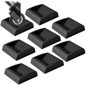 lot 6369 image: WELLGO Bed Stoppers & Furniture Cups 8pack 2x2 - Premium Silicone Casters Furniture Wheel Stoppers fit All Wheels of Furniture, Sofa Bed Chairs-Made up of Solid Silicone Prevents Scratches