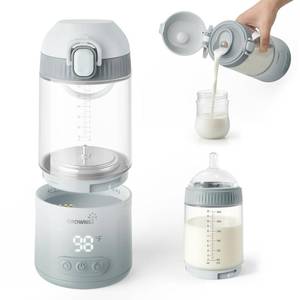 lot 7205 image: Grownsy All-in-One Detachable Portable Baby Bottle Warmer for Travel
