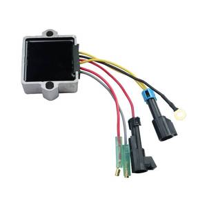 lot 8107 image: Boat Voltage Regulator Rectifier with Plug 830179T1 854515T2 883072T2