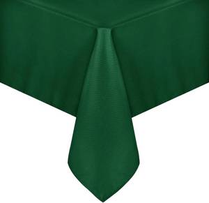 lot 8121 image: sancua Square Tablecloth, 70 x 70 Inch Table Cloth, Hunter Green
