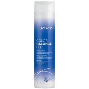 lot 8126 image: Joico Color Balance Blue Shampoo  For Lightened Brown Hair  Eliminate Brassy Orange Tones  Boost Color Vibrancy & Shine  UV Protection  With Rosehip Oil & Green Tea Extract  10.1 Fl Oz