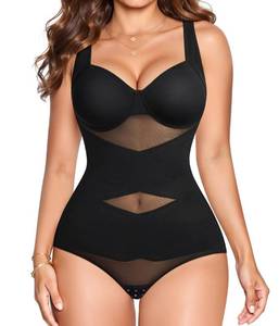lot 8139 image: Gotoly Shapewear for Women Tummy Control Bodysuit Faja Body Shaper L