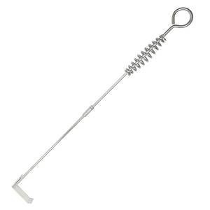 lot 8143 image: Quantfire 22 BBQ Ash Tool Poker Rake, Charcoal and Grill Cleaning Ash Tools for Big Green Egg, Kamado Joe and Other Charcoal Grills Corner Cleaner Accessories