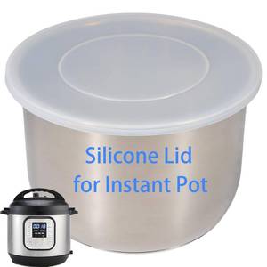lot 8188 image: Silicone Lid for Instant Pot 6 QT & 5 QT, 9.8IN Premium Pot Cover for Instapot 5 & 6 Quart Inner Pot, Reusable Silicone Lids for Bowl and Food Cover, Lid Accessories for Instant Pot