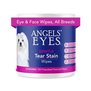 lot 8200 image: Angels Eyes Dog & Cat Tear Stain Wipes  Eye Stain Remover Pads 100ct