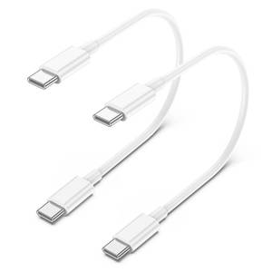 lot 8214 image: 2Pack for Apple USB C to USB C Charging Cable 1ft 60W,Short Type C Cord