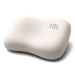 lot 9608 image: HighBeds Cervical Neck Pillow - Side Sleeper Pillow for Neck Pain Relief, Soft Ergonomic Memory Foam Pillows Ice Silk Zipperless Pillowcase, Eco-Friendly and Durable Material (White)