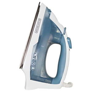 lot 9614 image: BLACKDECKER Easy Steam Compact Iron  IR40V  Nonstick Plate  SmartSteam  Anti-Drip  Auto Shutoff