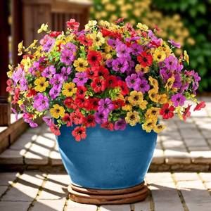 lot 9663 image: LetuoClips Artificial Flowers Fake Plants for Outdoors Summer Decoration