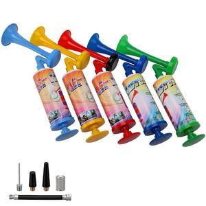lot 9666 image: AOLIHAN 5pcs Mini Air Horn Hand Pump, Air Horn Noisemakers for Sporting Events, Celebrations, Fun Birthday Party Favors and Goodie Bag Fillers for Kids and Adults (Mini handheld air horn 5pcs)