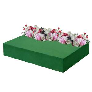 lot 9671 image: Prashent 3 Pcs Large Floral Foam Blocks, Wet & Dry Green Foam for Fresh & Artificial Flower Arrangements, DIY Craft Supplies for Wedding, Home, Bouquets & Floral Projects (15.7 x 11.8 x 3.15)
