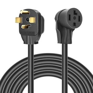 lot 10190 image: Rophor Dryer Extension Cord 4 Prong, 30 Amp NEMA 14-30P to 14-30R Extension Cord for Dryer Power Extension and EV Charging, 125V250V, 10 Feet