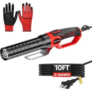 lot 11654 image: EZUVITA 1500W Electric Charcoal Starter with 10ft Cable (Slight Use)