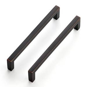 lot 12153 image: Ravinte Oil Rubbed Bronze Cabinet Handles Slim Cabinet Pulls 5 Inch 10 Pack