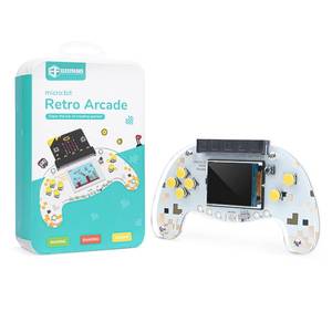 lot 12167 image: ELECFREAKS microbit Retro Makecode Arcade for STEM Education, Microbit Joystick Programming Learning Machine Supports Remote Control and Creat Games(Without Microbit)