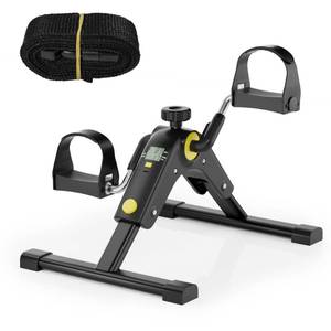 lot 13321 image: MOMODA Under Desk Bike Pedal Exerciser with LCD Display Portable Mini Exercise Bike for Arm and Leg