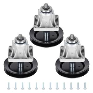 lot 13349 image: 918-0660 Spindle Assembly for 918-04137 618-04137 618-0660 918-0660A 918-0625B Fit for 46 Deck Cub Cadet LT1045 LT1046 i1046 MTD LT2200 (3 Pack)