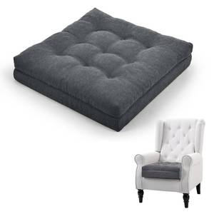 lot 13351 image: TANYOO Recliner Seat Cushion for Elderly - Patented Dual Design for Sagging Recliner Replacement & Easy Get Up, Booster Cushion Relieves Back Pain from Sofa, Couch, Chair 20x20x4 Inches Dark Grey