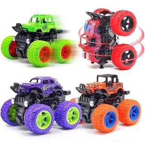 lot 14053 image: Monster Truck for Boys 3 4 5 6 7 Year Old Push and Go Friction Powered Car