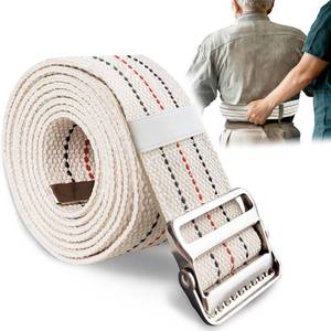 lot 14058 image: Gait Belt for Seniors 60inch - Walking Transfer Belts Gate Belts Medical for Elderly, Physical Therapy Strap Caregiver Supplies for Caregiver, Nurse, Therapist with Metal Buckle