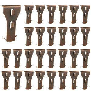 lot 14069 image: QTLCOHD 36 Pcs Brick Clips Fit Standrad 2-12 to 2-34 Inch Wall