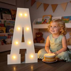 lot 14088 image: Tongjoy Marquee Letters 2 Feet Tall Large Light up Letters A for Decor