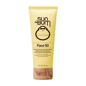 lot 14144 image: Sun Bum Original SPF 50 Sunscreen Face Lotion - Travel Size - 3 oz