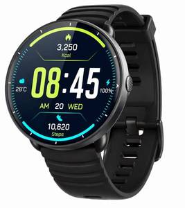 lot 20136 image: Smartwatch for Swimming 5ATM with GPS, Compass, AI Swim Analysis, Heart & Sleep Tracking, 100 Sports Modes, HD Display, Long Battery Life, Fitness & Outdoor Training Watch - Men & Women (BLACK)