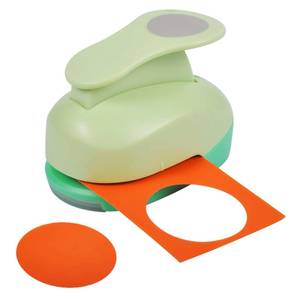 lot 20151 image: UCEC 2 Inch Circle Punch, Paper Punch, 2 Inch Hole Punch, Circle Hole Punch Cutters for Paper Crafts DIY Handmade Crafting Scrapbook Tools Cards Arts Fun Projects