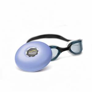 lot 20167 image: SONR Music Open-Ear Underwater Music Player for Swimmers Bundle with Anti-Fog Goggles (Blue)