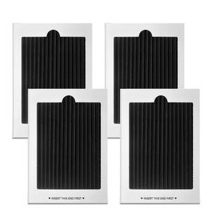 lot 20172 image: Refrigerator Air Filter Replacement 4 Pack, Carbon Activated Filter