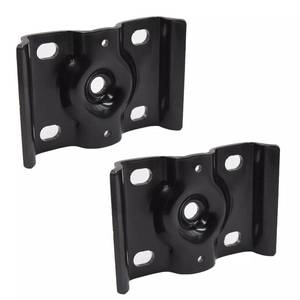 lot 20174 image: 2PCS Rear Axle Spring U Bolt Plate Bracket Compatible with 1999-2010 Ford F-250 F-350 Fits for Ford Excursion