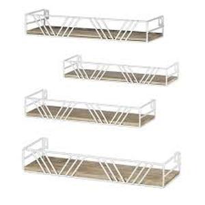 lot 5524 image: Amaoot Floating Shelves 1 Pack X004LOGQX White