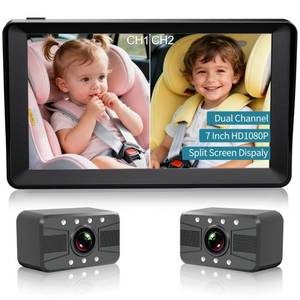 lot 1291 image: HUBOOK Dual Baby Car Camera