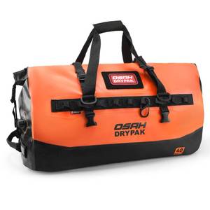 lot 1320 image: OSAH DRYPAK Waterproof Duffel Bag 25L40L60L �� Heavy-Duty Motorcycle Tail Bag, Roll-Top Dry Bag for Travel, Camping, Boating, Kayaking, Outdoor Adventure