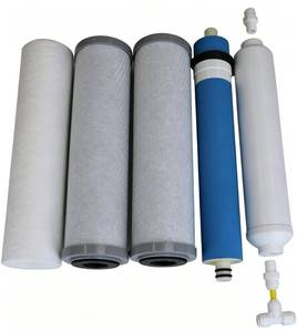 lot 2085 image: Compatible APEC Ultimate Complete 5 stage high capacity filter set for model ROES-50, RO-45, RO-PUMP RO Reverse Osmosis systems, 100% compatible  instructions and free tech support, provided by Alton