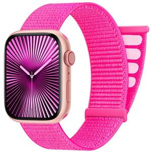 lot 2107 image: Sport Nylon Loop Band Compatible with Apple Watch Bands for Women Men