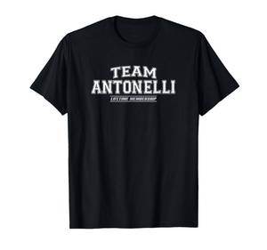 lot 2120 image: Team Antonelli  Proud Family Surname, Last Name Gift T-Shirt M