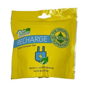 lot 2128 image: Real Growers Recharge �� 8oz  Mycorrhizae Soil Microbe Inoculant for Living Soil & Coco Coir  Improves Nutrient Uptake & Root Growth