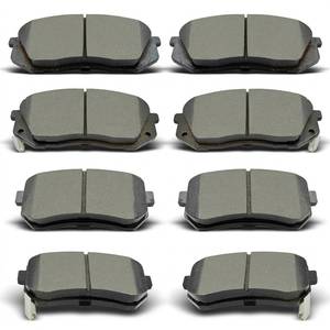 lot 2137 image: evkingauto Ceramic Front Rear Brake Pads Compatible with 2011-2016 Hyundai Tucson Kia Sportage