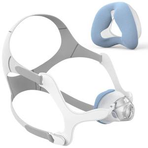 lot 2145 image: Upgraded Supplies for Airfit N20, Includes Head Strap, Frame, Nasal Cushion(M), Softer Nose Touching for Airtouch N20 Users, Secure Seal & Enhanced Comfort CPAP Supplies by MEDICOLOR, Medium