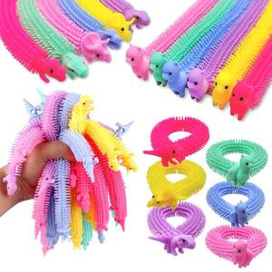 lot 2146 image: 20 PCS Stretchy Fidget Toy,Colorful Stretchy Strings Fidget Toy for Childrens Day Gift,Kids,Adults,Boys,Girls,Stress Relief,Calming and Relaxing Present