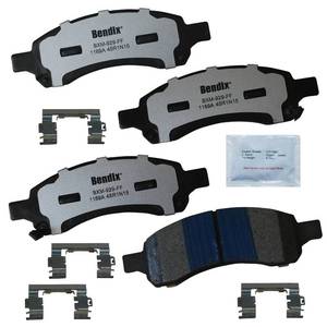 lot 2151 image: Bendix Fleet Metlok MKD1169AFM Semi-Metallic Front Brake Pads for Buick Enclave 2017-2008, Chevrolet Traverse 2017-2009, GMC Acadia 2016-2007, Acadia Limited 2017, Saturn Outlook 2010-2007