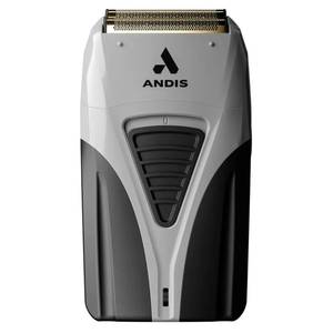 lot 3210 image: Andis TS-2 17255 Pro Foil Lithium Titanium Foil Shaver, CordCordless, Smooth Shaving Cordless Shaver with Charger, Black