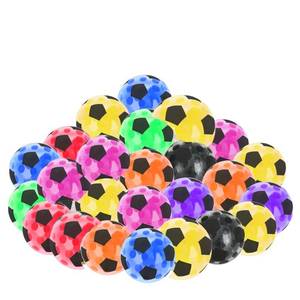 lot 4306 image: 20 Pack Mini Stress Balls Set Fidget Toys for Adults, Colorful Soccer Squishy Squeeze Stress Relief Ball, Party Favors Bags Gifts